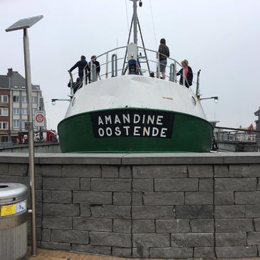 Museumschip De Amandine in Oostende