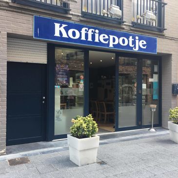 Koffiepotje in Blankenberge