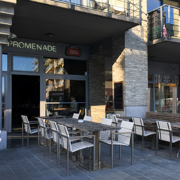 De Promenade in Nieuwpoort