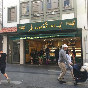 Australian Homemade Ice-Cream in Blankenberge