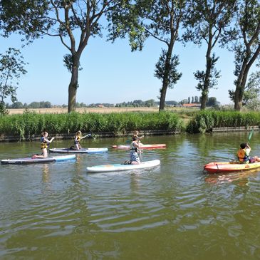 Verhuur Kajak - Kano - SUP - Surfmateriaal in Nieuwpoort