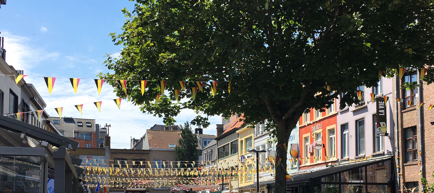 Nationale feestdag aan zee