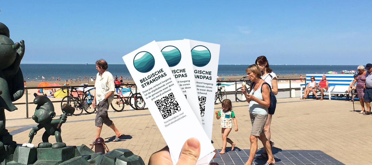 Strandpas invoeren voor toeristen?