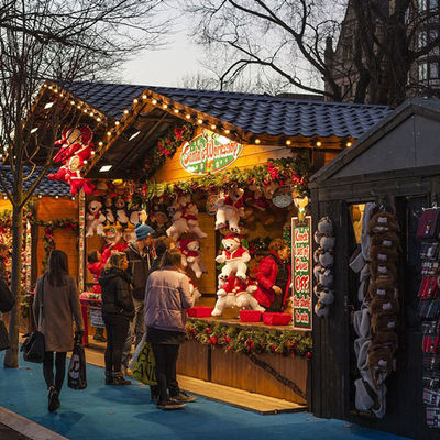 Kerstmarkten aan zee