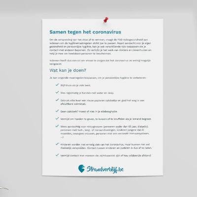 Je tweede verblijf corona proof maken!