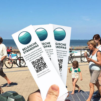 Strandpas invoeren voor toeristen?