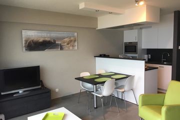Moderne studio op de zeedijk van Westende