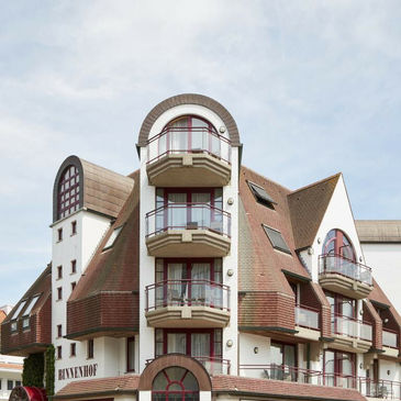 Binnenhof in Knokke-Heist