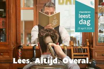 ‘Slow reading’ in Bib XL op Vlaanderenleestdag