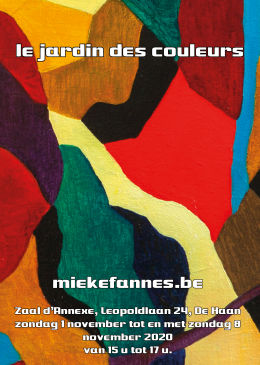 Expo: Mieke Fannes - Le jardin des couleurs in De Haan