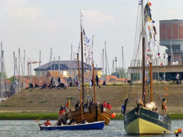 Klassieke schepen - Nieuwpoort in Nieuwpoort