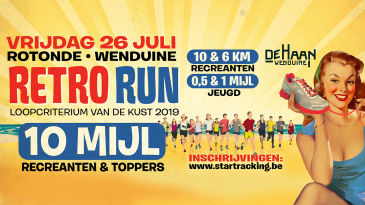 Retro Run Wenduine in De Haan