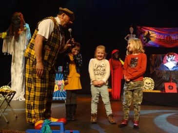 Halloweenshow Clown Rocky in Blankenberge
