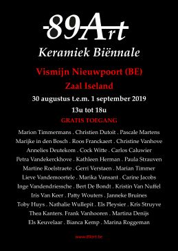 89Art Keramiek Biënnale 2019 in Nieuwpoort