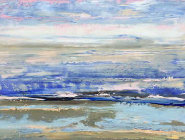 Rita Vansteenlandt schildert de Noordzee in De Panne