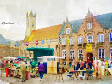 Kunstmarkt 2019 in Nieuwpoort