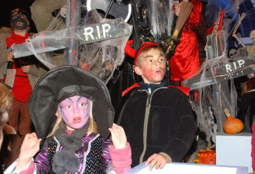 Grote Halloweenstoet in Koksijde