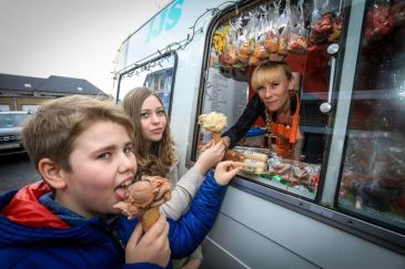20 jaar bib: Foodtrucks pannenkoeken & ijsjes in Bredene