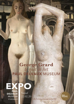 GEORGES GRARD te gast in het PAUL DELVAUX MUSEUM in Koksijde