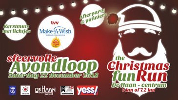 The Christmas Fun Run in De Haan