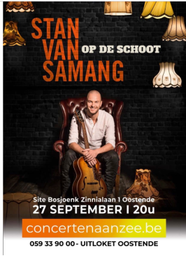 Stan Van Samang - Op de schoot in Oostende