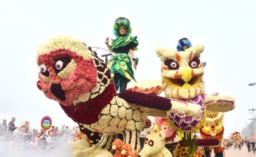 Bloemencorso in Blankenberge