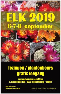 Europees cactus- en succulentencongres in Blankenberge