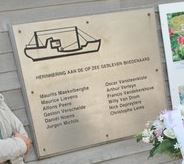 Plechtigheid ter nagedachtenis van de op zee gebleven vissers in Bredene