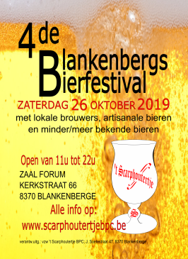 4de Blankenbergs Bierfestival in Blankenberge