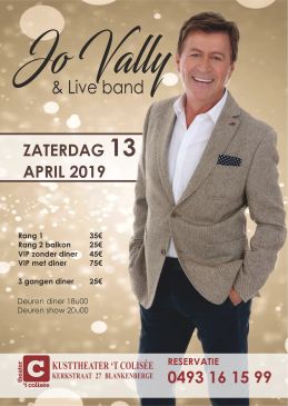 Jo Vally & Live Band in Blankenberge