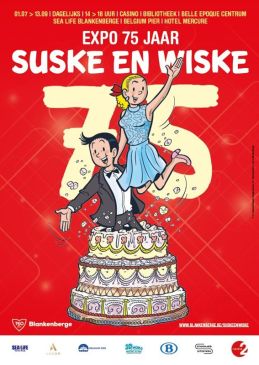 Expo 75 jaar Suske & Wiske in Blankenberge