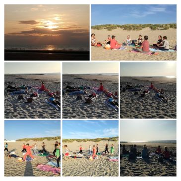 Yoga pop up op het strand in Bredene: gaat door! in Bredene