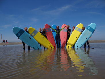 Surfkamp in De Haan