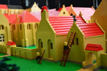 De abdij in LEGO® blokjes: workshop minifotografie (7-14 j.) in Koksijde