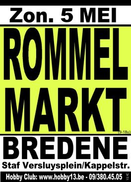 Antiek & Rommelmarkt te Bredene in Bredene