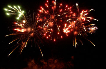 Vuurwerk Halloween Sint-Idesbald in Koksijde