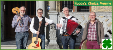 Optreden Paddy's Choice (i.k.v. St-Patrick's Day) in De Panne