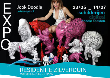 Expo Jook (Joke Neyrinck) in De Haan