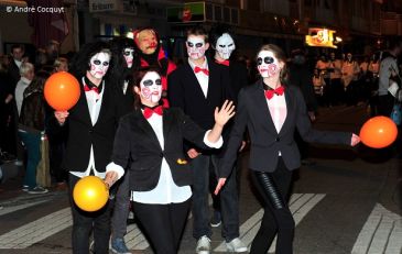 Halloweenparade in Blankenberge
