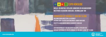 Eindejaarstentoonstelling WAK volwassenen en jongeren Koksijde in Koksijde