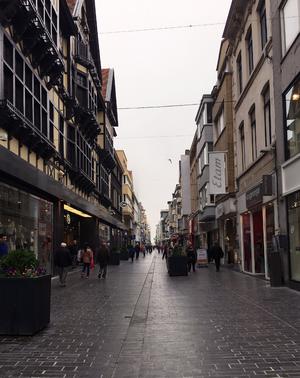 Kapellestraat Oostende Shoppen wandelen