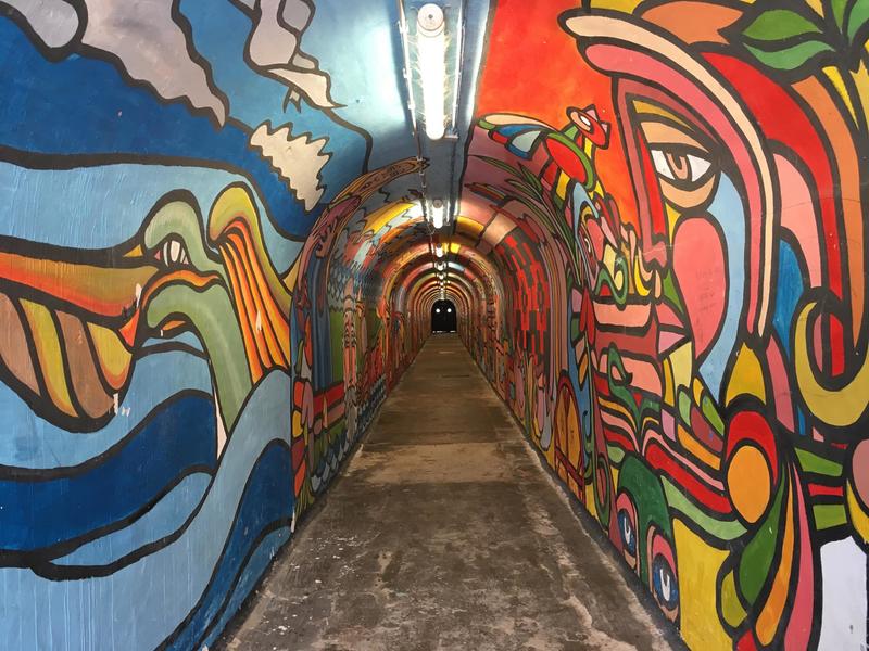 Tunnel van het Zeepreventorium in De Haan