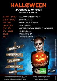 Wenduine Griezelt Halloween poster