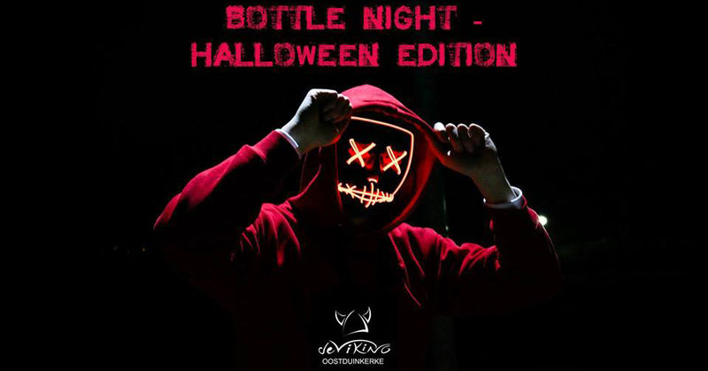 Bottle Night Halloween Edition De Viking Oostduinkerke Promo afbeelding