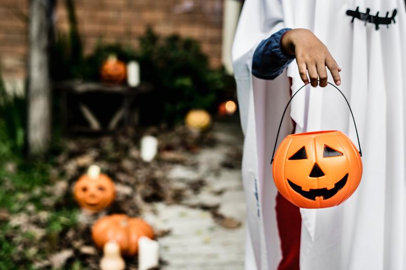 Halloween mandje
