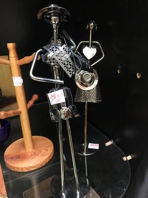 metalen beeldjes De Panne souvenir