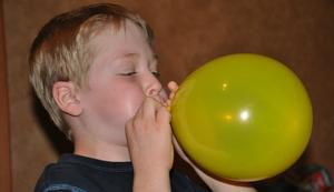 Ballon opblazen