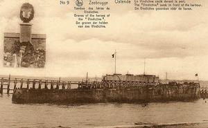 HMS Vindictive Postkaart Oostende Eerste Wereldoorlog