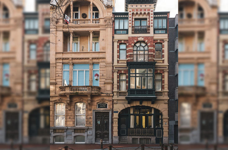 Gerestaureerde Belle Epoque woningen in Blankenberge