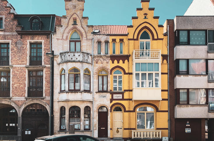 Oude villa's Le Pignon & La Bagatelle in Middelkerke